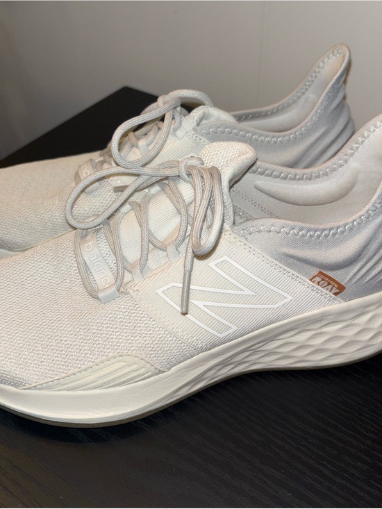 New Balance Shoes - New Balance Fresh Foam Roav Women’s 10.5 White Grey Running Athletic Sneakers
